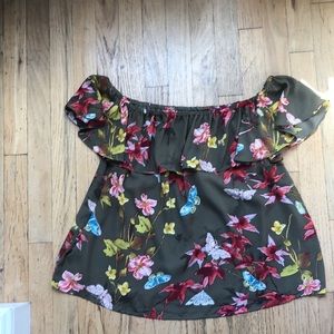 Anthropologie Maeve Off the Shoulder Top